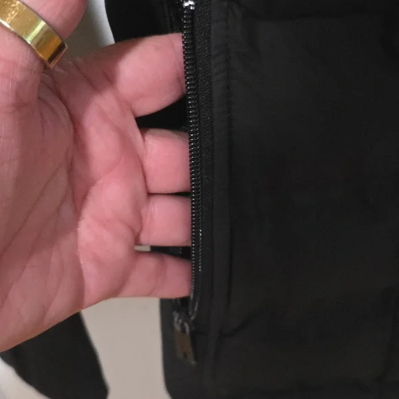 Kenneth Cole Black Puffer Jacket for Women - Picture 2 of 9